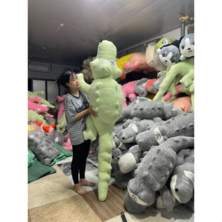  Gấu Bông Cá Sấu Gai 2 Mét thú nhồi bông gấu bông cá sấu lông xù  gấu ôm dài xù 