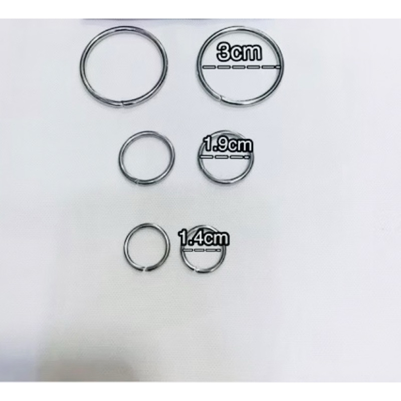 khoen tròn phụ kiện túi xách