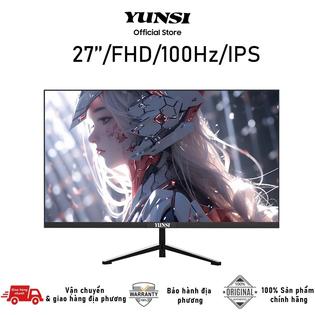 Màn hình máy tính Full HD 100hz 2ms Thời gian đáp ứng Màn hình 27 inch Màn hình chơi game