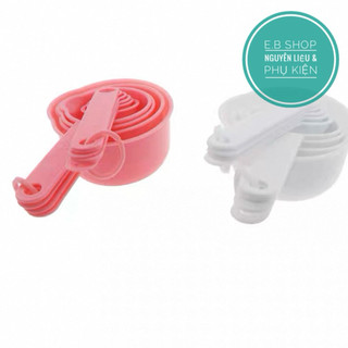 B276 Set 10 cup - thìa đong đo lường làm bếp Dụng cụ làm bánh