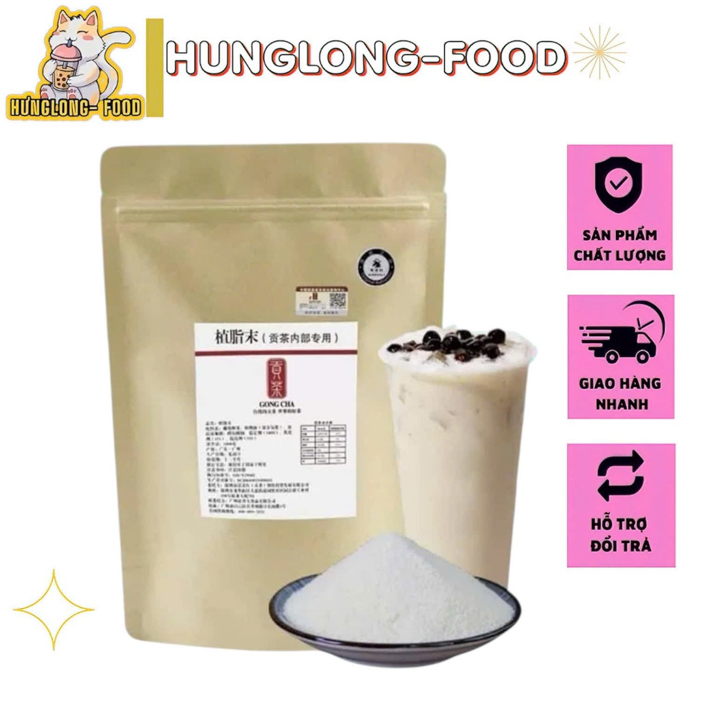 Bột Sữa GongCha Túi Giấy ( gói 1kg ) siêu béo , siêu thơm