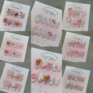  Nail box hello kitty mẫu HOT  nail box thiết kế hello kitty Vi vân nail box 