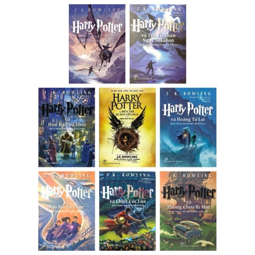 Harry Potter Trọn Bộ 8 Tập
