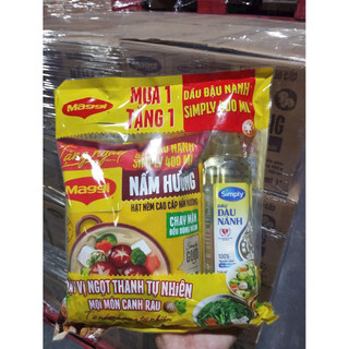    Mua 1 Tặng 1   Hạt Nêm Chay Nấm Hương Maggi 800g + Dầu Simply 400ml   Tuỳ Đợt KM   