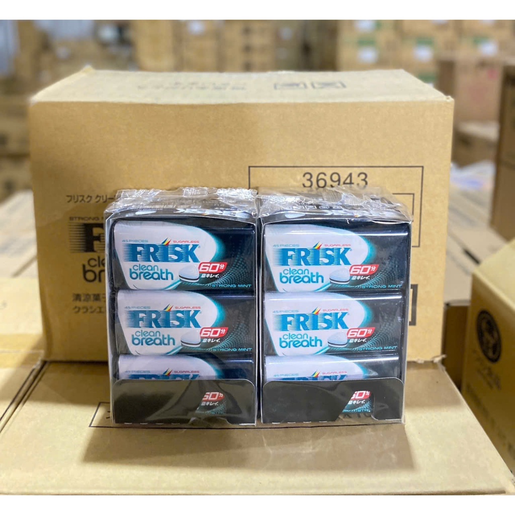 Kẹo Ngậm Bạc Hà Frisk Neo Peppermint Nhật Bản (Hộp 50 Viên )   all4baby