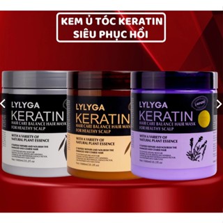 Kem ủ tóc Keratin Collagen 1000ml Chính Hãng Loại 1,Ủ Tóc Siêu Thơm,dầu xả dưỡng tóc Mềm Mượt, hấp tóc phục hồi