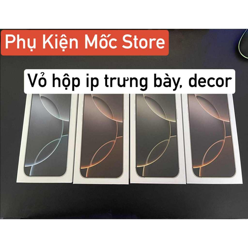 Hộp Đựng 17proMax / 16 ProMax / 16 / 15 ProMax / 15 / 14 ProMax / 13 ProMax / 12 ProMax Trưng Bày - 