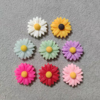( Mua từ 3sp để được giá tốt ) Charm 3D nổi mẫu Hoa Cúc , Hoa hướng dương