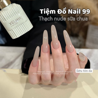 Sơn gel màu thạch nude sữa chua cao cấp - Chai 15ml