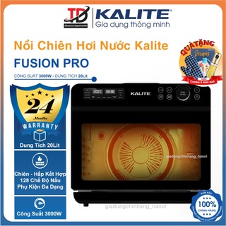  Nồi Chiên Hơi Nước Kalite STEAM FUSION PRO 128 Chế Độ Nấu - Công Suất 3000w - Dung Tích 20Lit Hàng Chính Hãng 