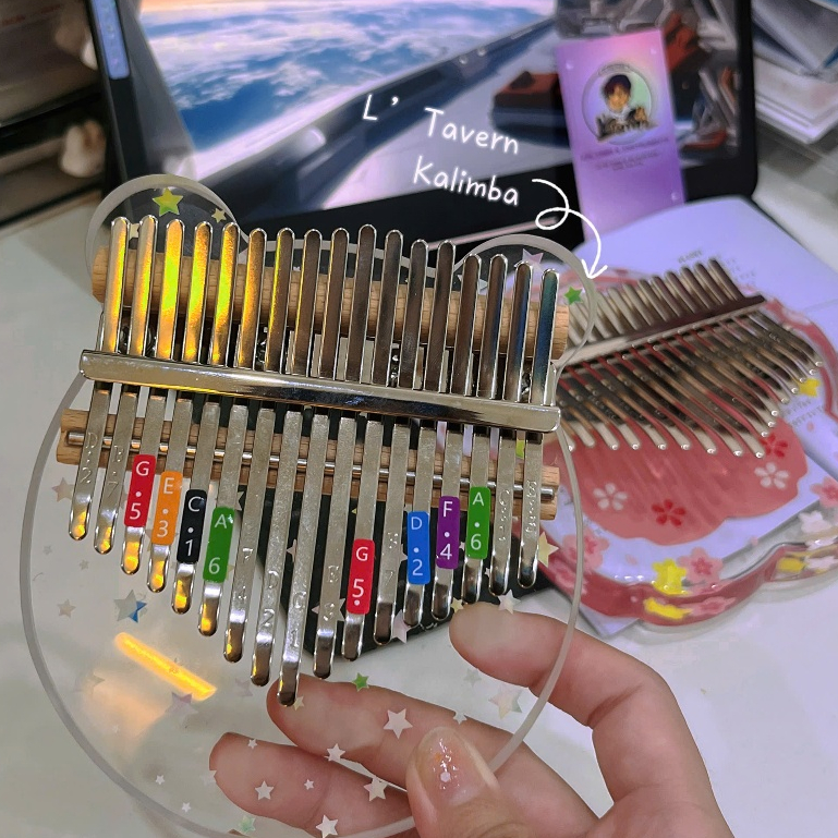 Đàn piano ngón tay cái kalimba 17 phím quà tặng cho bé đàn kalimba cho người mới bắt đầu kalimba gỗ 