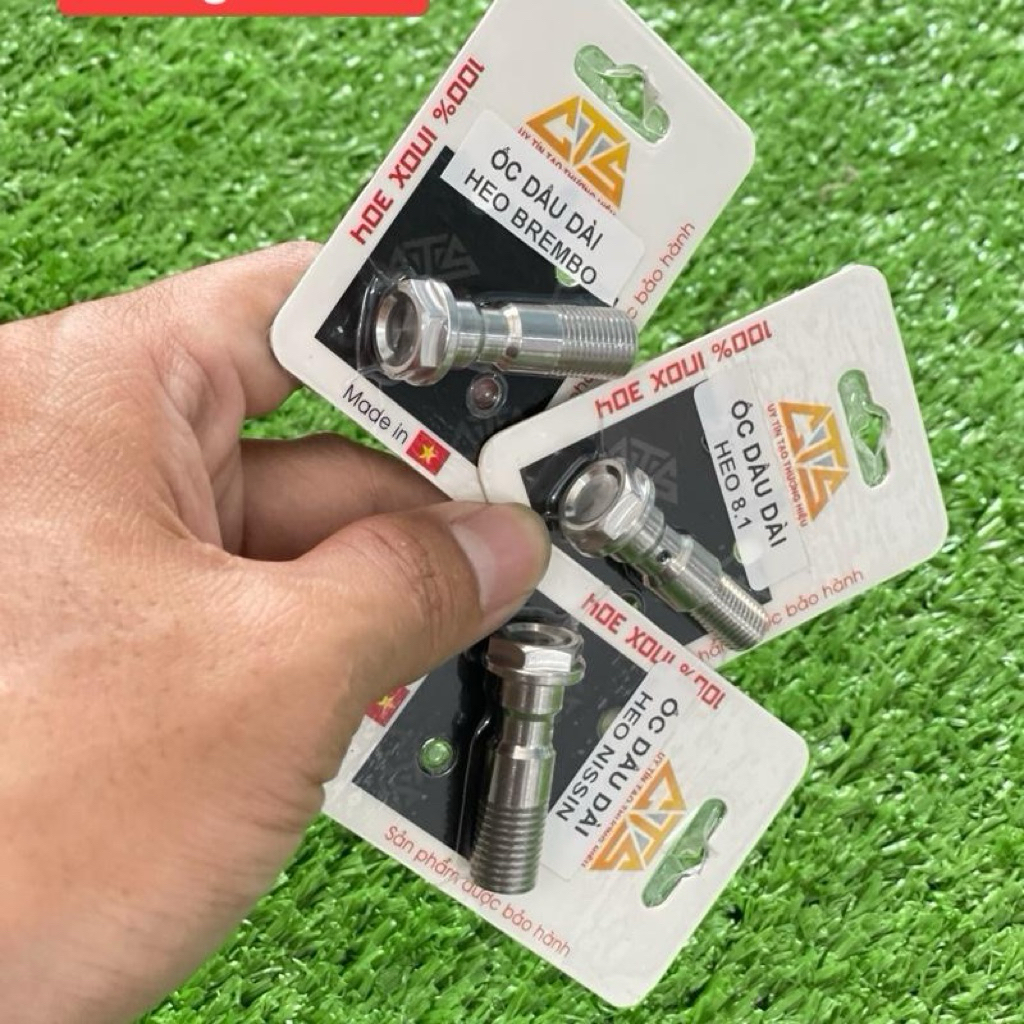 ốc dầu dài inox 304 cts .sử dụng gắn đầu adapter