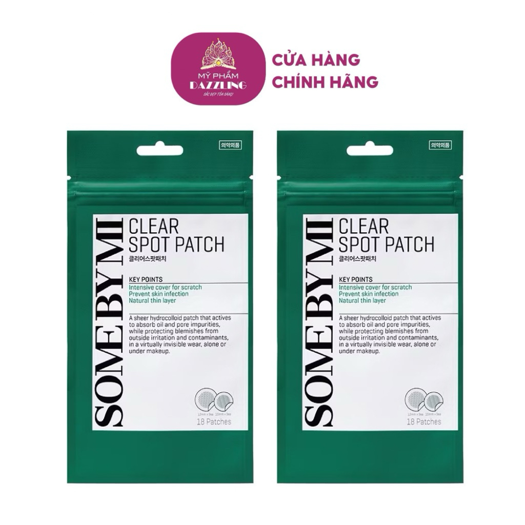 COMBO 2 Gói Dán Mụn Some By Mi Clear Spot Patch