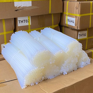  500 CÂY Keo Nến Trắng Trong Loại Tốt – Size Nhỏ 0.7cm Lớn 1.0cm – Keo Dẻo Siêu Dính 