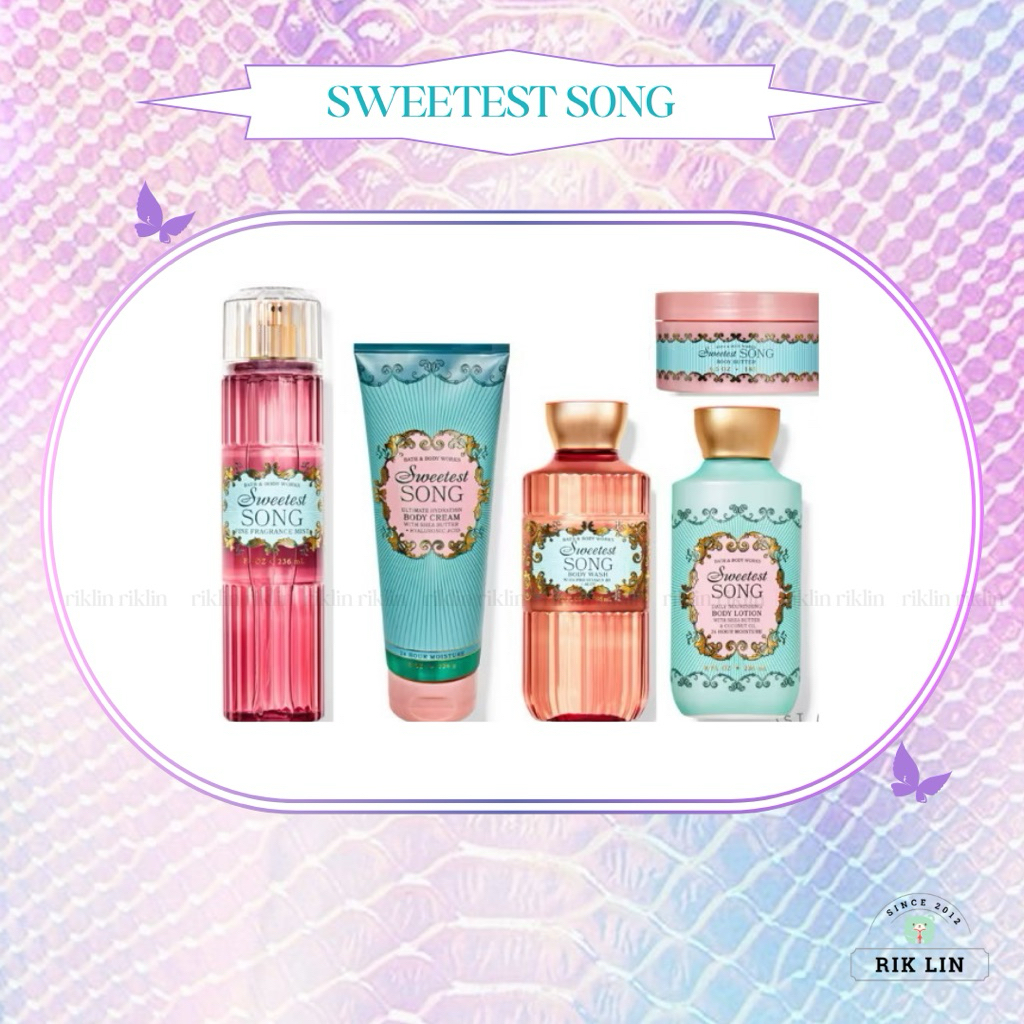 Fullsize SWEETEST SONG | ALWAYS & FOREVER _Body Mist Xịt Thơm Dưỡng Thể Kaleidoscope USA