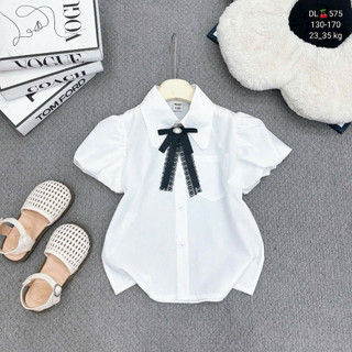Set sơ mi cho bé gái size đại cồ (Ảnh thật )
