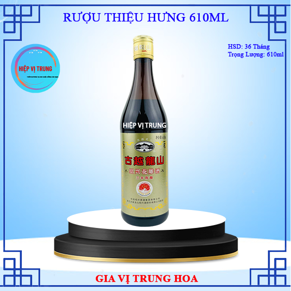 Rượu nấu ăn Thiệu Hưng 600ml - Rượu Hoa Tiêu