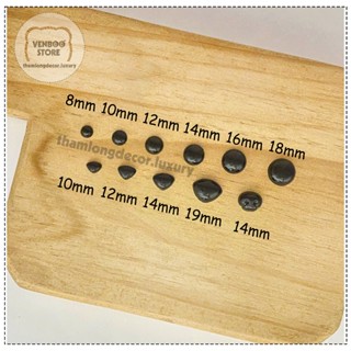  👀 Mắt Thú Dán Len | Mũi Thú Gắn Len Sợi | Mắt nhựa mắt gấu bông Lena DIY doll handmade móc khóa Baby Three bó hoa gấu MM 