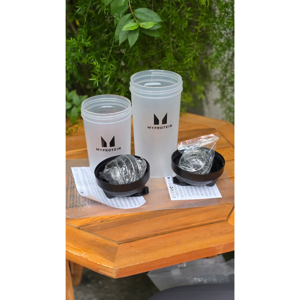Bình lắc Myprotein - Mẫu mới - Banh Inox