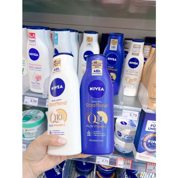 Sữa dưỡng thể Nivea Đức- Dưỡng thể Nivea Q10 Vitamin C 400ML – Hàng Nội địa Đức - Mẫu mới