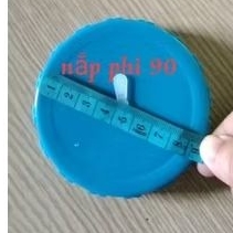 10 nắp phi 90 màu xanh duong bình 20l