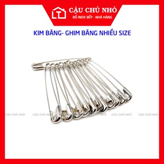 SET 36 chiếc kim băng to, nhỏ, kim tây cài áo, ghim băng cài túi, đám cưới, sự kiện Cậu Chủ Nhỏ