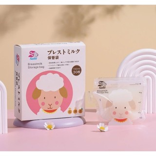 Hộp 30 túi trữ sữa sami nhật bản cừu 150ml có vòi rót tiện dụng