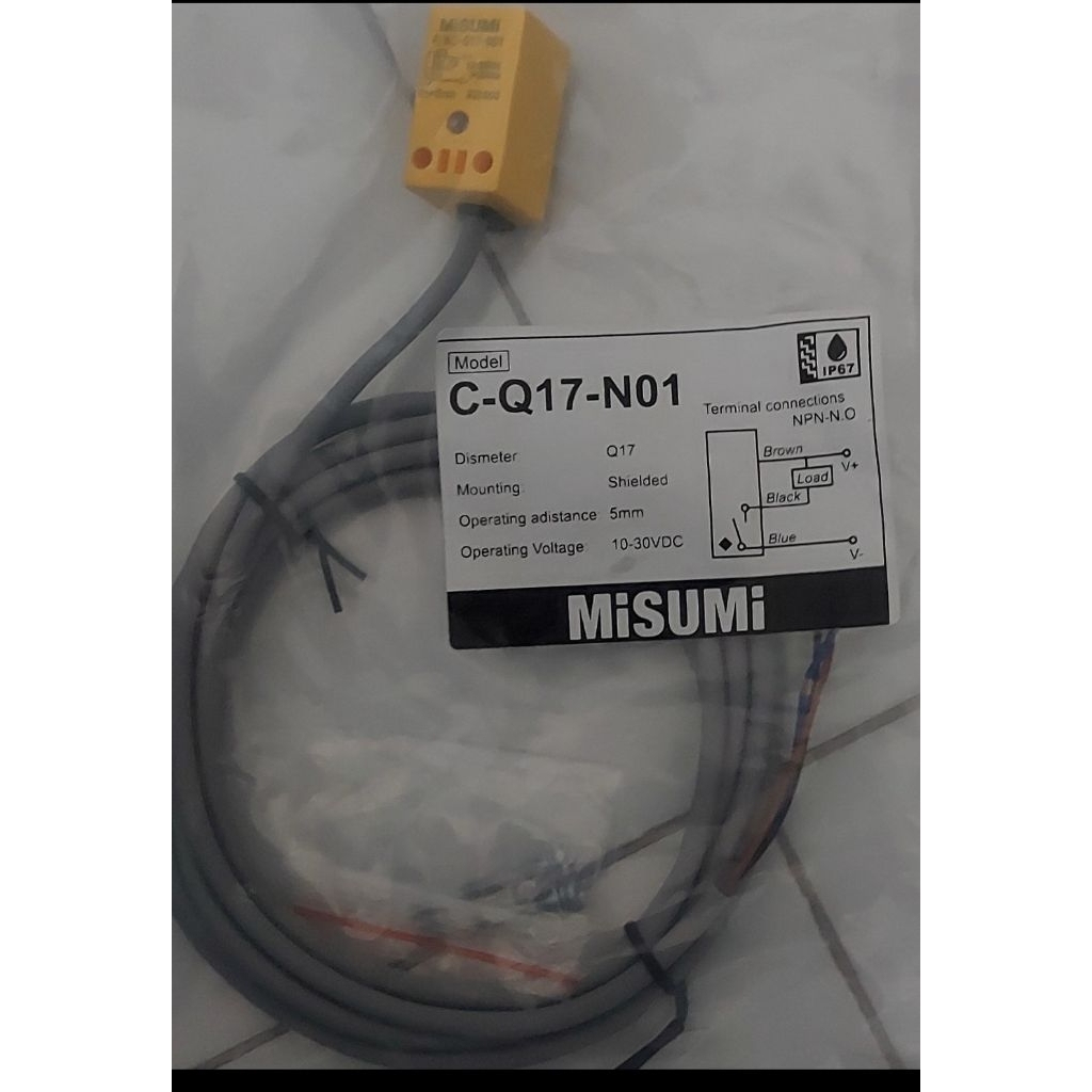 SENSO CQ17-NO1 NPN-NO MISUMI