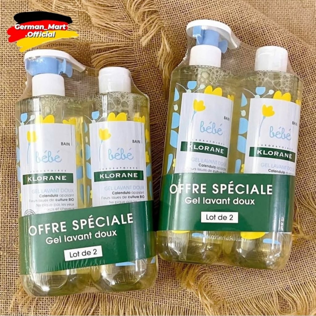 🇨🇵 SỮA TẮM BEBE KLORANE 500ML