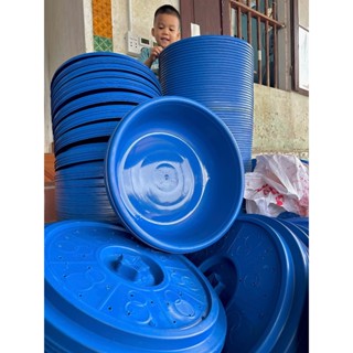 Chậu nuôi đuông dừa size 46cm kèm nắp khoan sẵn, chậu  nhựa PP an toàn, dày dặn nuôi đuông,dế, ủ cơm