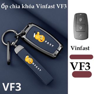 Ốp Chìa Khóa VF3, Móc Khóa Smartkey VF3 Hợp Kim Cao Cấp - Bảo Vệ Chìa Khóa An Toàn