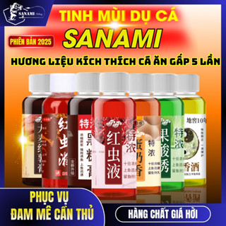 Tinh Mùi Câu Cá , Hương Liệu Dụ Cá Siêu Nhạy, Đủ Mùi Vị MO04- Sanami Fishing