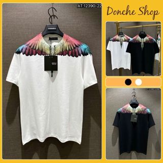  Áo Thun Burlon Hoạ Tiết Cánh Chim Phối Màu Đẹp - Áo Phông Nam Nữ Cánh Chim Chất Cotton Cao Cấp 12390 