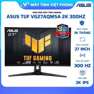 MÀN HÌNH GAMING ASUS 2K 300HZ TUF VG27AQ5A  VG27AQM5A (27 inch/QHD/Fast IPS/300-210Hz/0.3ms)