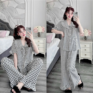 Đồ bộ Lụa in hoạ tiết bigsize 50-100kg