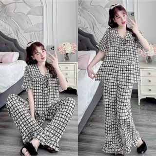 Đồ bộ Lụa in hoạ tiết bigsize 50-100kg