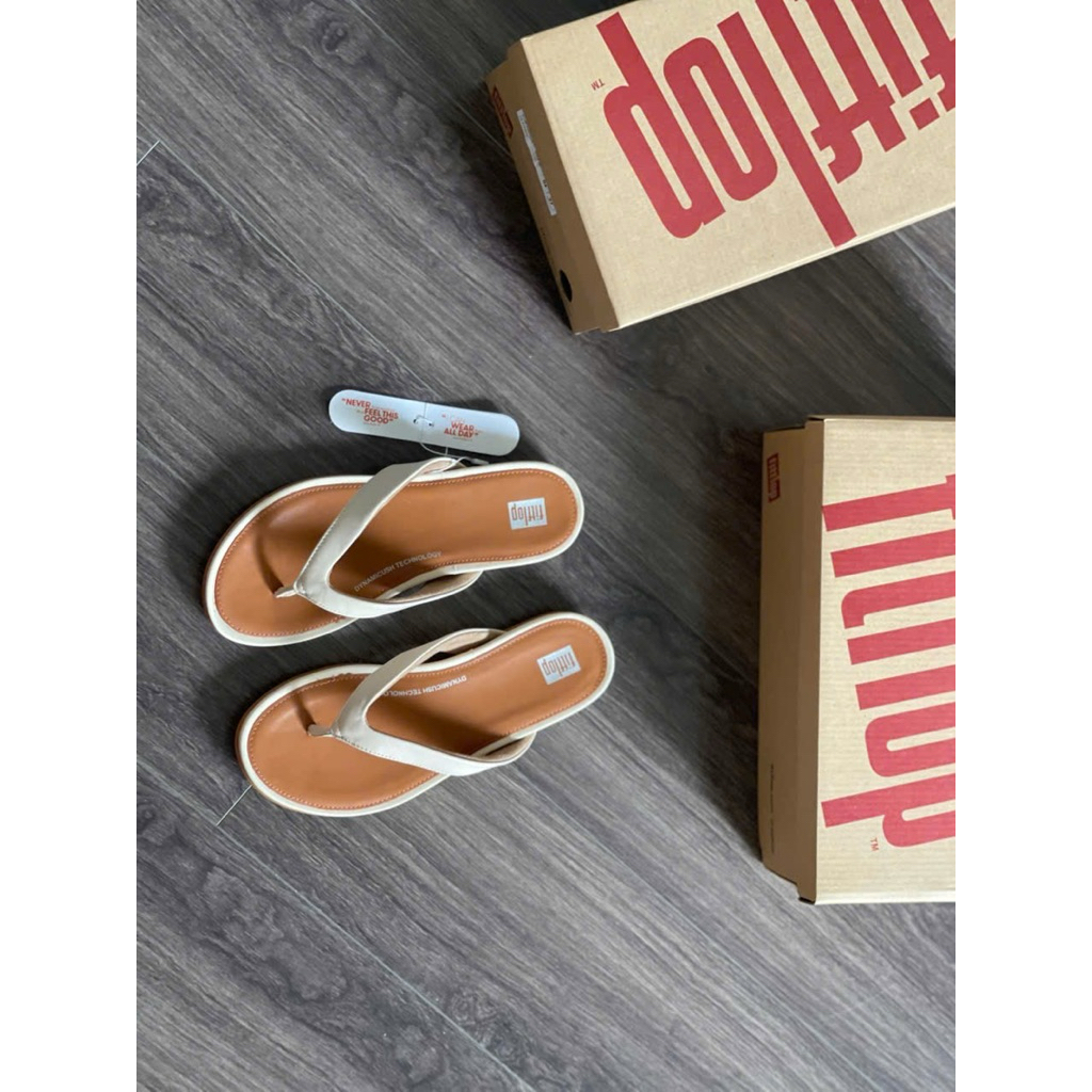 Dép kẹp Flip Flop Leather GRACIE SHIMMERLUX fullbox