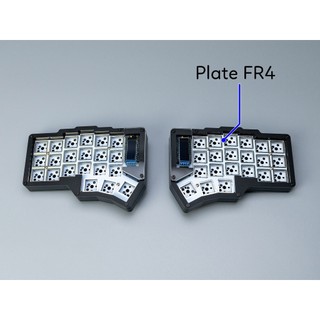 [Keyboard Kit] Bàn phím cơ Corne case mica (split, hotswap)