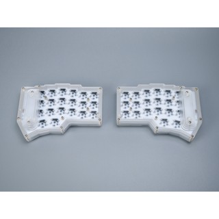 [Keyboard Kit] Bàn phím cơ Corne case mica (split, hotswap)