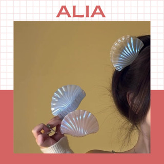  Kẹp Tóc Vỏ Sò Màu Thạch Kiểu Dáng Thanh Lịch Dành Cho Nữ-ALIA 