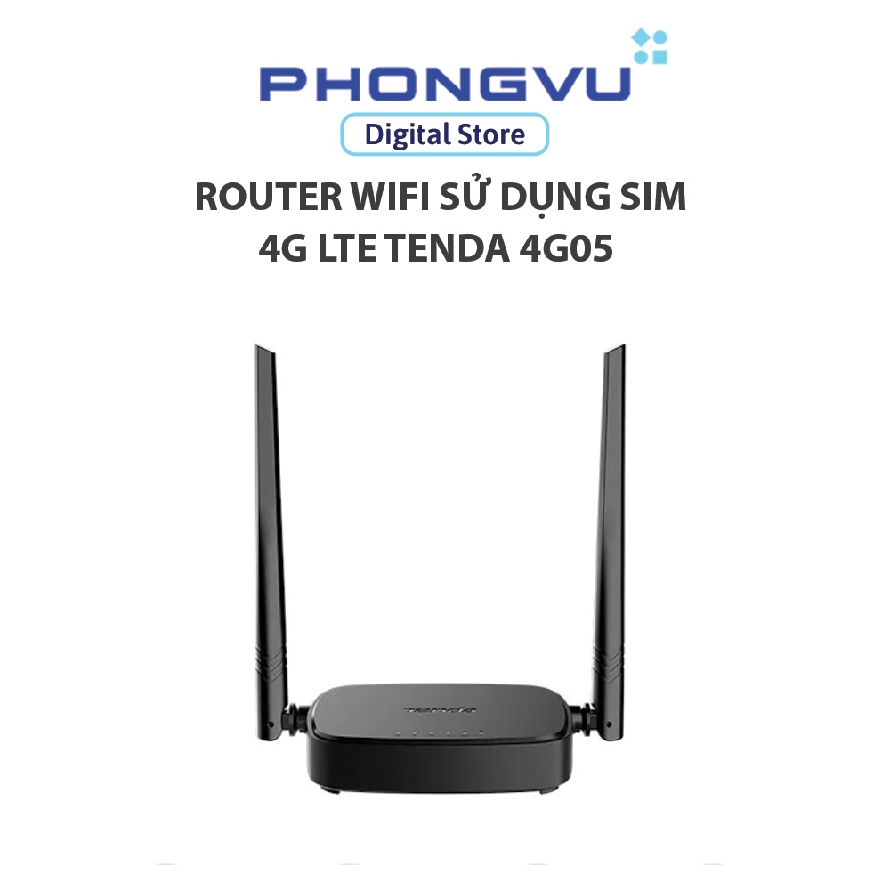 Router WiFi sử dụng sim 4G LTE Tenda 4G05 - Bảo hành 36 tháng