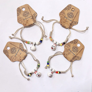 Vòng tay trà sữa cute handmade