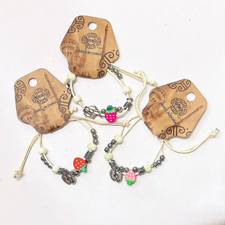 Vòng tay trà sữa cute handmade