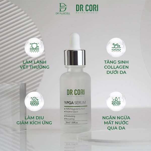 Dưỡng ẩm PGA Dr Pluscell Dr Cori Serum cấp ẩm khóa ẩm da 30ml