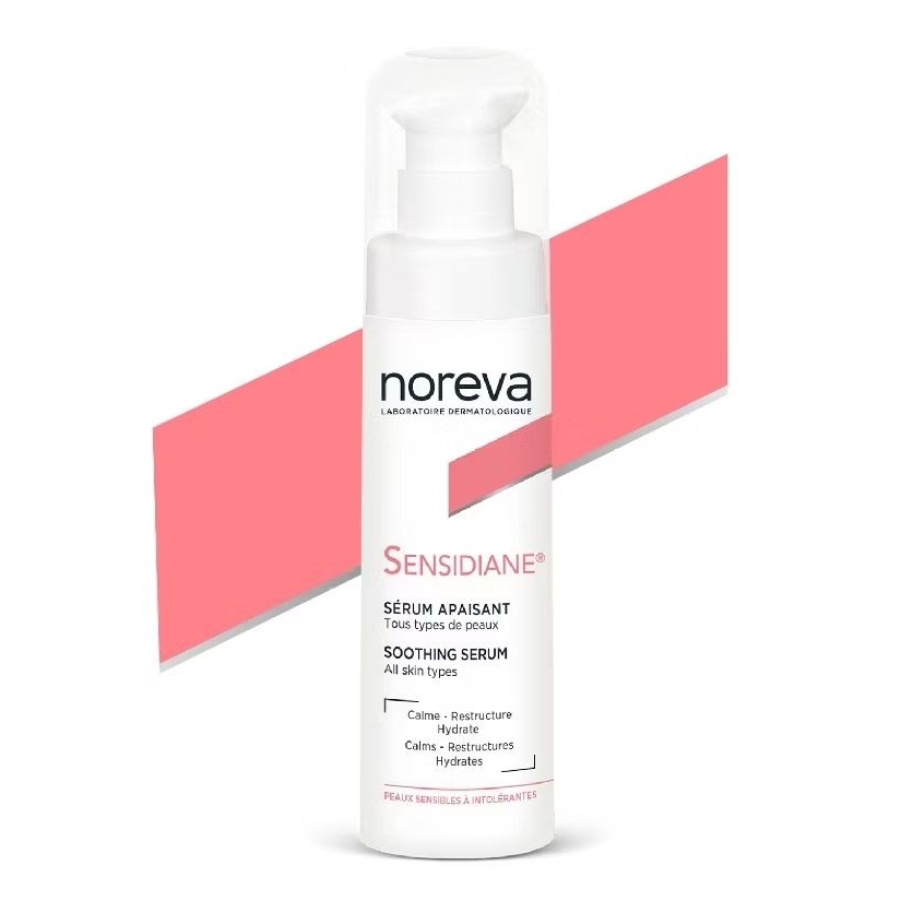 Serum dưỡng da và cấp ẩm Noreva Sensidiane Soothing Serum dành cho da nhạy Elite