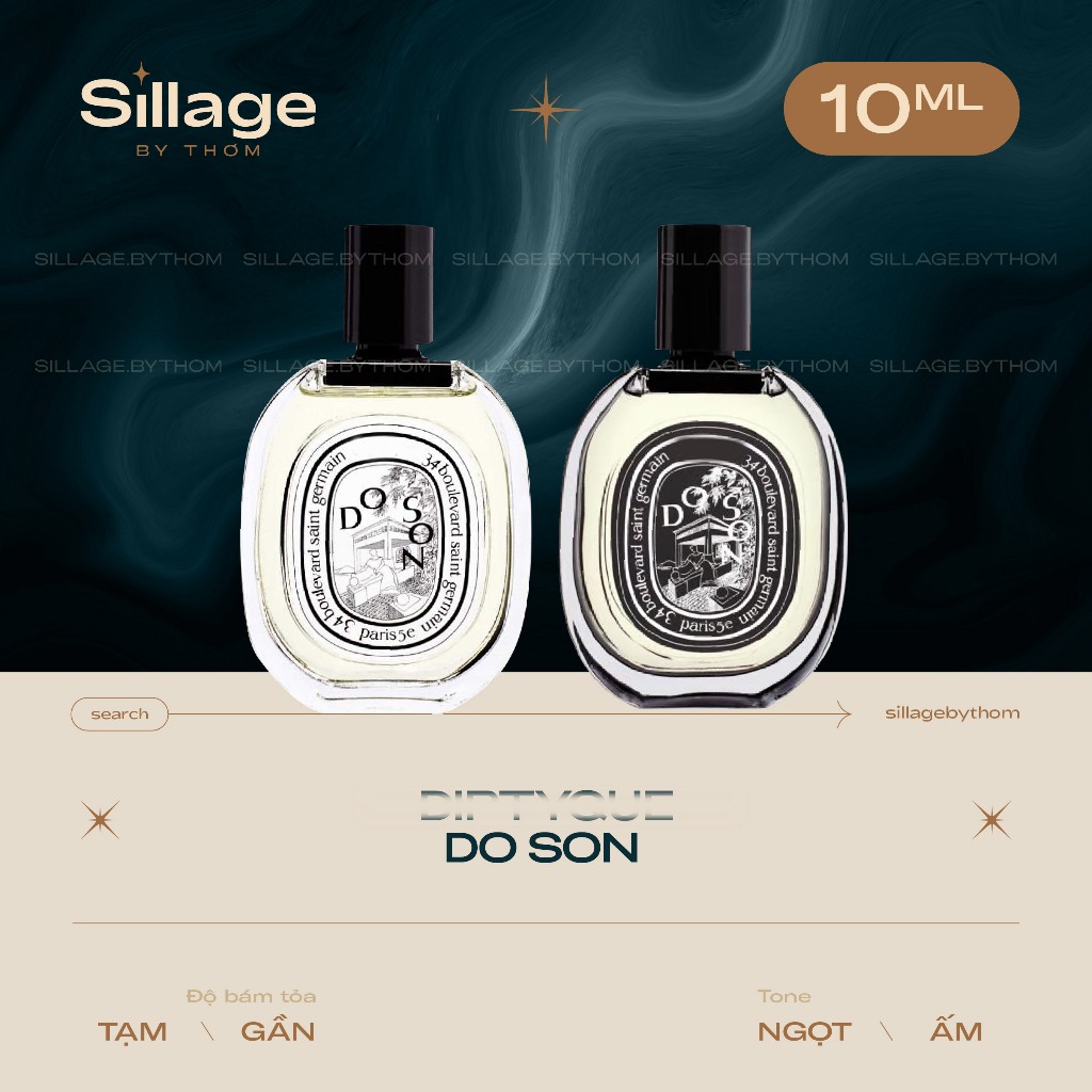 DIPTYQUE DO SON  EDT EDP | Mẫu thử nước hoa unisex