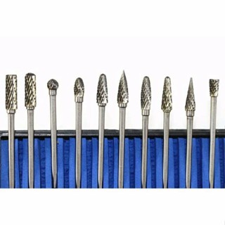  Bộ 10 mũi mài  khắc hợp kim thép VONFRAM siêu cứng chuyên mài kim loại,gỗ,nhựa.... 