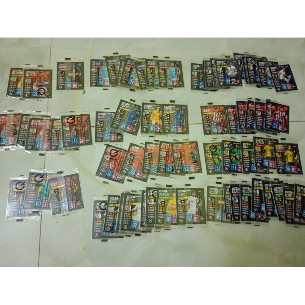 Thẻ Cầu Thủ Poca Nguyên Seal Match Attax Mùa Giải 2019/20