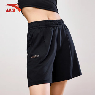  ANTA Nữ Training Quần short len Knitted Shorts 1624C7304 
