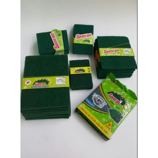 Cước xanh nhám chà, nồi rửa chén samran